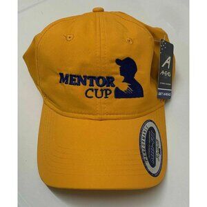 NWT New Mentor Cup Golf Ball Adjustable Cap Hat Unworn Head Gear